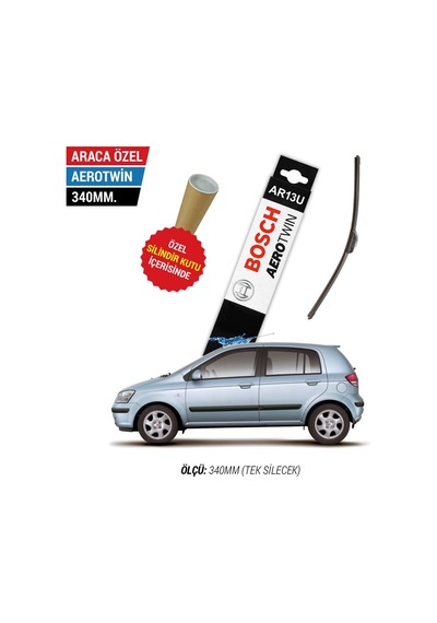 Bosch Aerotwin Hyundai Getz Arka Silecek (2002-2011)