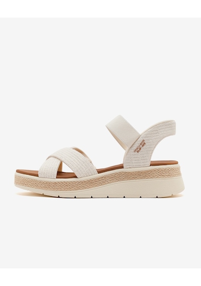 Skechers Bobs Sun Ray Kadın Beyaz Sandalet 114417 Wht