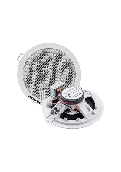 Hikvision Ds-qae0206g1-v 5.25 6w 8ohm Analog 100v Trafolu Tavan Gömme Hoparlör Beyaz