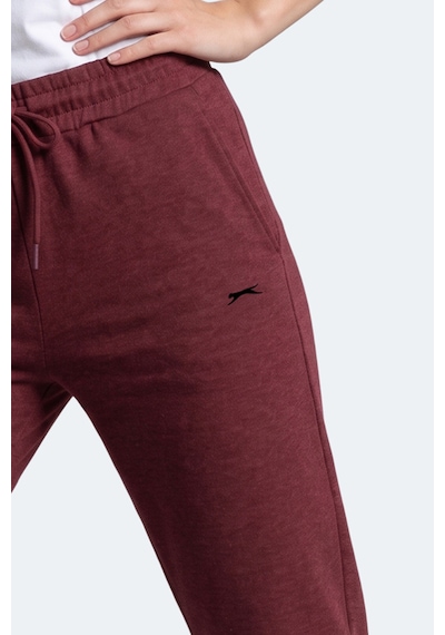 Slazenger Merya I Kadın Slim Fit Bordo Eşofman Altı