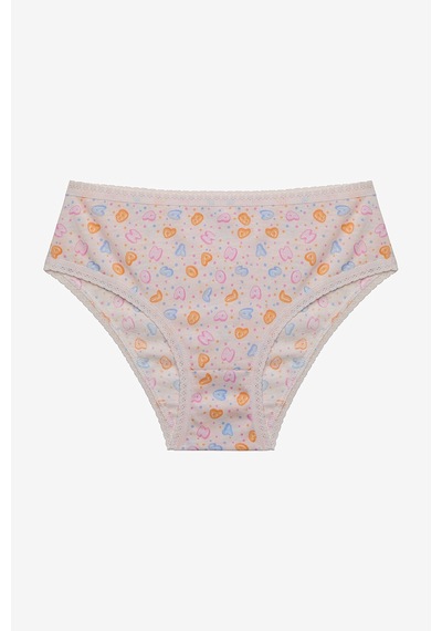 Penti Kız Çocuk Happy Balloons 3lü Çok Renkli Slip Külot Asorti