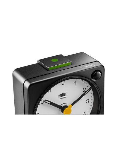 Braun Bc02xbw Siyah-beyaz Klasik Seyahat Analaog Alarmlı Masa Saati Brn.bc02xbw