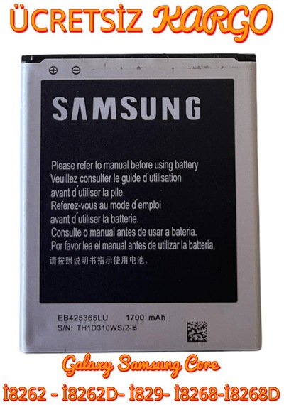 Samsung Uyumlu Galaxy Core i8262 i8262D i829 i8268 i8268D