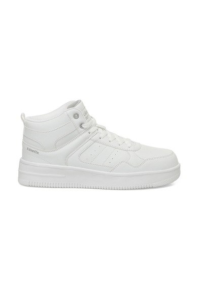 Kinetix Lowner Pu Hı 5pr Beyaz Unisex High Sneaker Beyaz-a Grı