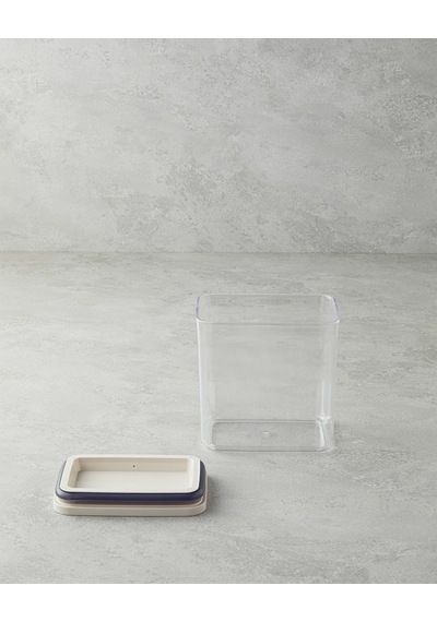 English Home Colessa Plastik Saklama Kabı 900 Ml Krem Krem