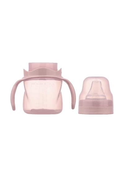 Mamajoo Kulplu Akıtmaz Eğitici Bardak Powder Pink 160 ML & Anti-K Pembe
