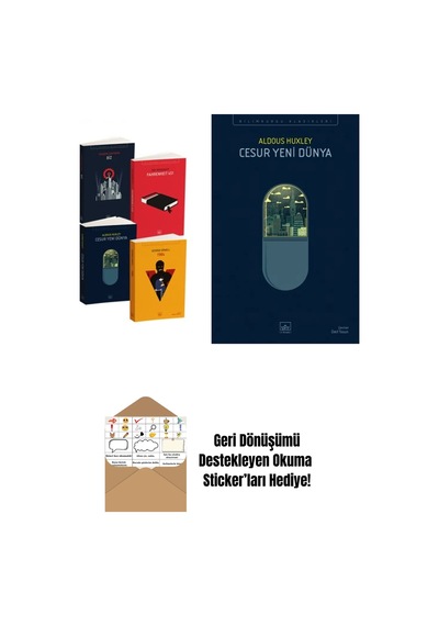 Kara Dörtleme Set + Cesur Yeni Dünya