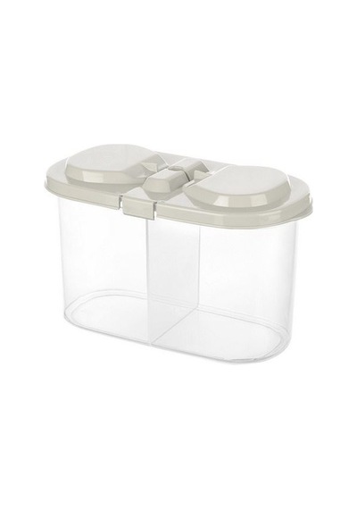 2 Bölmeli Saklama Ve Erzak Kabı 1200 Ml Diğer