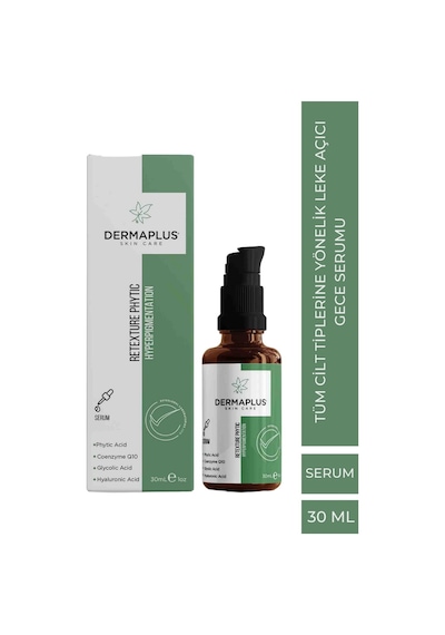 Dermaplus Retexture Phytic Leke Açıcı Gece Serumu 30 ML
