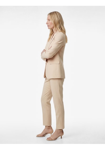 Koton Regular Fit Cep Detaylı Normal Bel Düz Paça Kumaş Pantolon Vizon 6sak40098uw Vizon