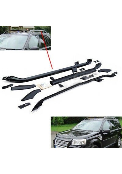 Land.R.R.R.Freelander 2007- Tavan Çıtası Oem Style Black