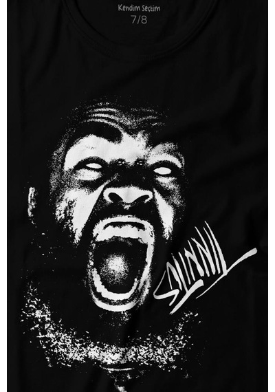 Kendim Seçtim Zeroh Tinnitus Music Albüm Baskılı Tişört Çocuk T-shirt 001