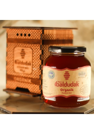 Baldudak Organik Kestane Balı 450 G