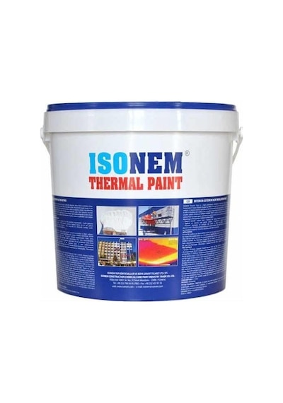 İsonem Thermal Paint Isı Yalıtım Boyası 5 Lt Beyaz