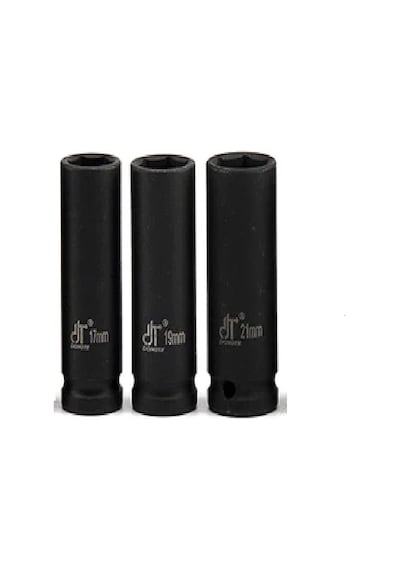 1/2 Havalı Uzun Derin Darbeli Lokma 17-19-21 Mm