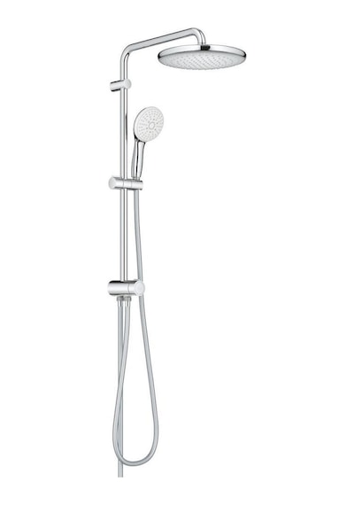 Grohe New Tempesta Sistem 250 Duvar Bağlantılı, Divertörlü Duş Sistemi - 26980001 Gümüş