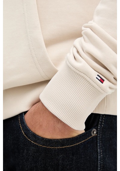Tommy Hilfiger Erkek Sweat Mw0mw40534 Acg Bej Bej