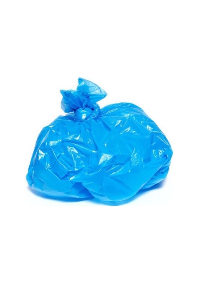 Orta Boy Çöp Poşeti Mavi Çöp Torbası 30 Lt 55X60 20 Li 10 Paket