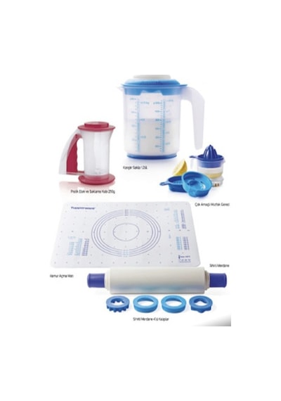 Tupperware Bayram Tatlısı Seti Esc Çok Renkli