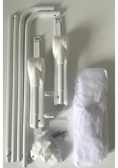 Wellgro Littles 150 48 CM Yatak Bariyeri Çocuk Yatak Korkuluğu Pembe