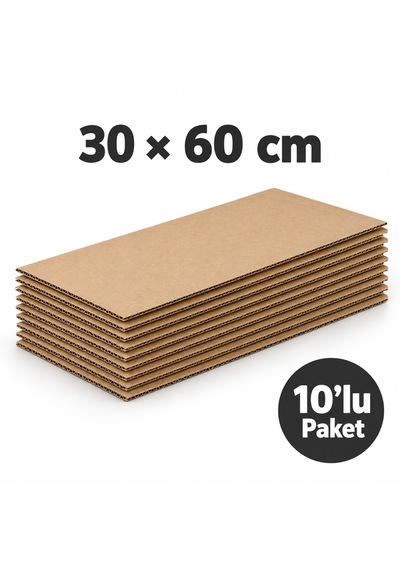 Ara Karton Seperatör 30 60 Cm 10 Adet