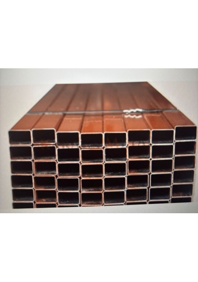 Kutu Profil Demir 40x60x2 Mm Boyalı 2 Mt Kırmızı