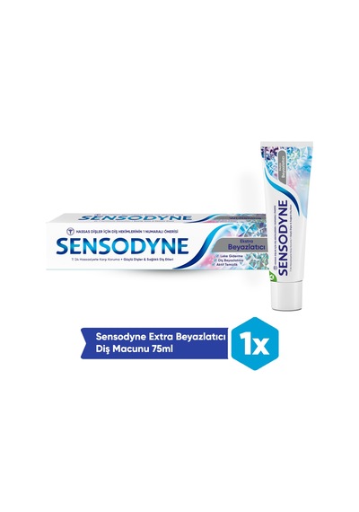 5 Adet Sensodyne Beyazlatıcı Diş Macunu 75 Ml