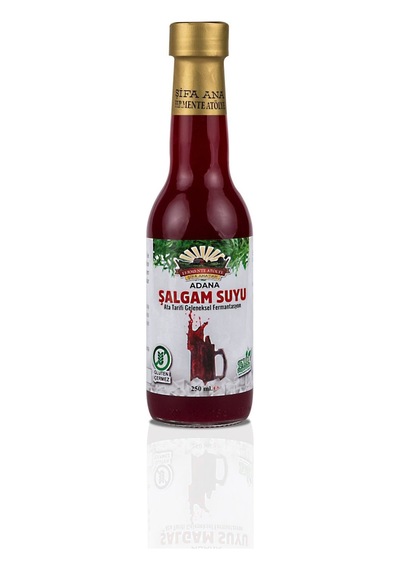 12 Adet Adana Şalgamı 250ml. Cam Şişede Acısız