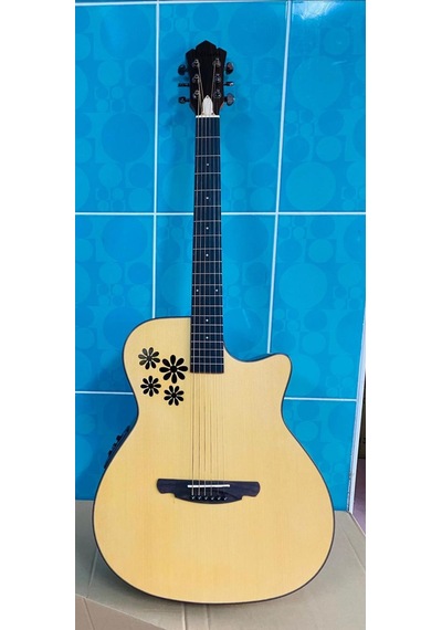 Champes Ch7-Ceq Ceviz Ağacı 41'' Jumbo Elektro Akustik Gitar