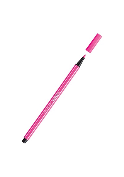 Stabilo Pen 68 Fineliner Kalem Floresan Pembe