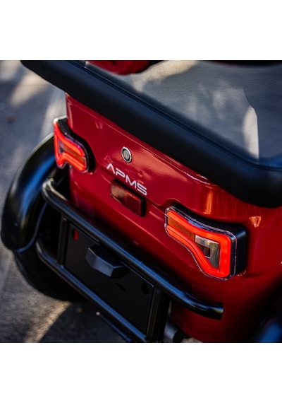 Apec Apm5 Elektrikli Moped Kırmızı