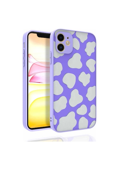 Apple Uyumlu iPhone 11 Uyumlu Desenli Kamera Korumalı Parlak Zore Nora Kılıf-no6 NO6 -