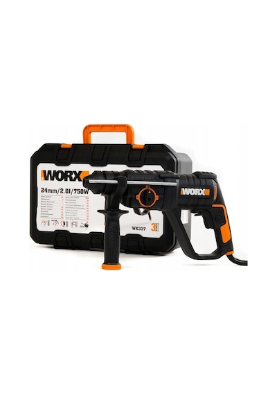 Worx Wx337 750watt 2.0j Profesyonel Sds-plus Kırıcı/delici