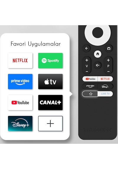 Thomson TV 50UG4S15 50" 126 CM 4K UHD Smart Google TV
