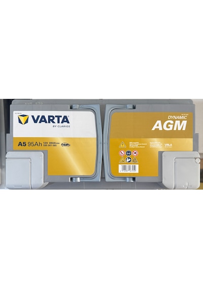 Varta / Agm 95 Amper Akü Start-stop Akü 2025 Tarihli