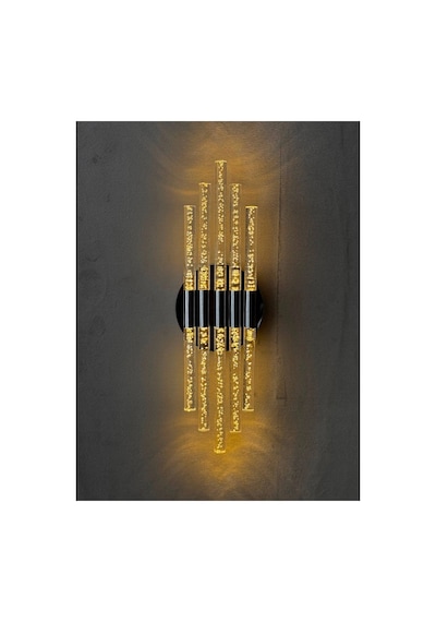 Bhbackhome Aura Medium 39 Cm Modern Tasarım Led Aplik - Duvar Lambası - Gümüş - Günışığı Gümüş Günışığı Led