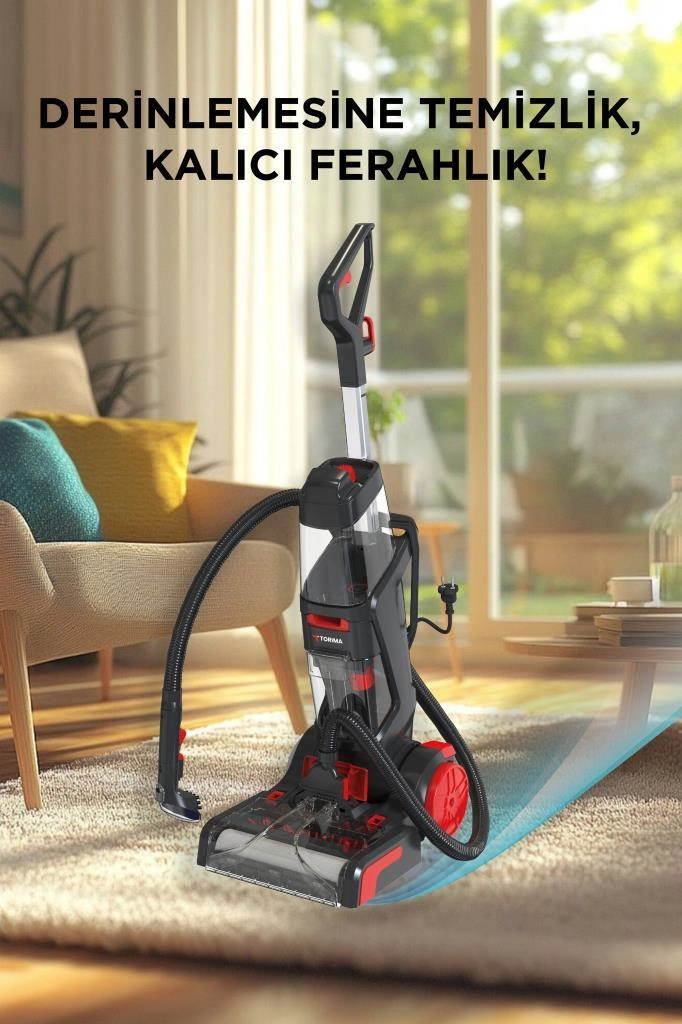Torima DHY-1000 800 W Halı Ve Koltuk Yıkama Temizleme Leke Çıkartma Makinesi