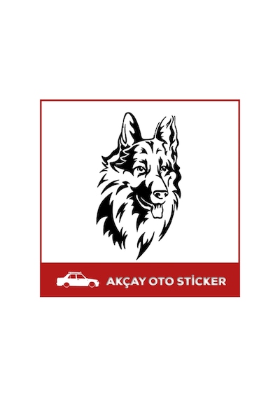 Alman Kurdu Sticker Kurt Oto Sticker Kurt Duvar Sticker