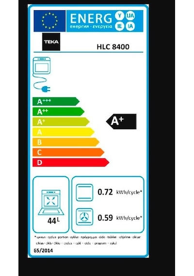 Teka HLC 840 WH Ankastre Multifonksiyonel Turbo Kompakt Fırın 111130002