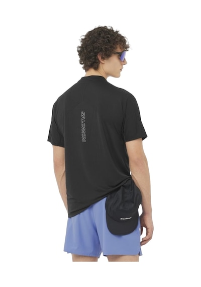 Salomon Sense Aero Erkek Koşu Tişört Black Lc2694300 Siyah
