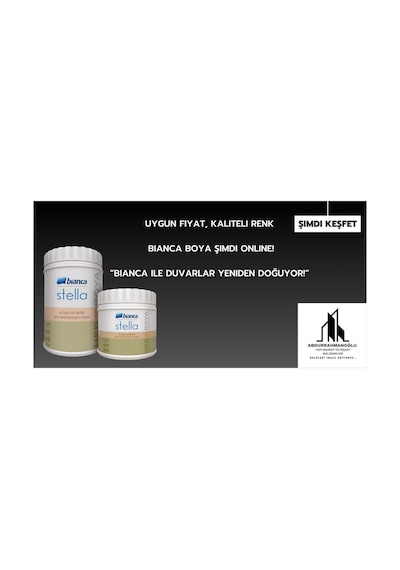 Liquid Diamond Mat Sıvı Elmas , Bianca Stella 1 Lt - 0,5 Lt, Bianca Sprey Boyama Seti