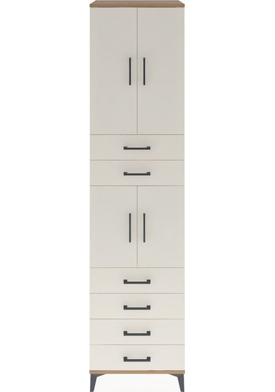 Hyperion Dolap 3 Raflı 6 Çekmeceli 4 Kapaklı 60x44x243 Çam-ay... Çam Hyperion Dolap 3 Raflı 6 Çekmeceli 4 Kapaklı 60x44x243 Çam-ay... Çam