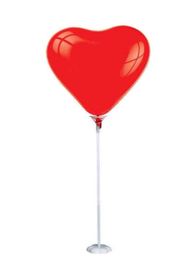 Balon Standı Tekli Masa Üstü İçin 45 Cm Pk:1 +3