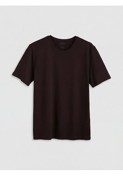 Lcwaıkıkı Classic Mürdüm Slim Fit Basic Soft Touch Tişört