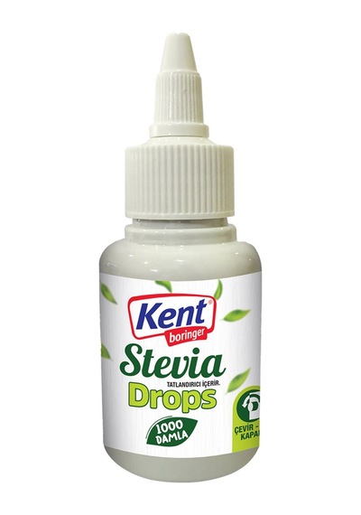 Kent Boringer Stevia Drops 48 Ml - 6 Adet Tarı