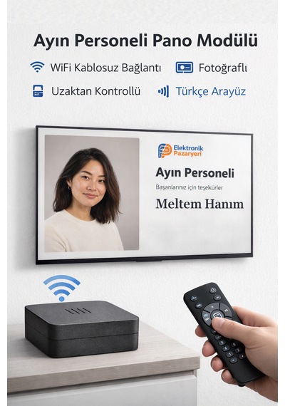 Ayın Personeli Wifi Personel Onur Panosu Modülü
