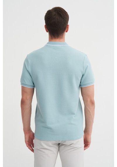 Cazador Erkek Su Yeşili Polo Yaka Tshirt 42470