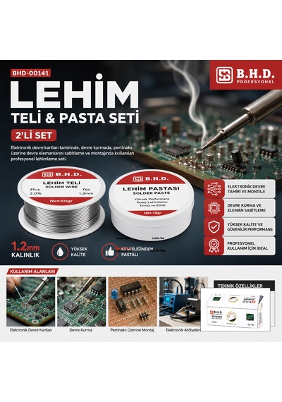 Lehim Teli Ve Lehim Pastası
