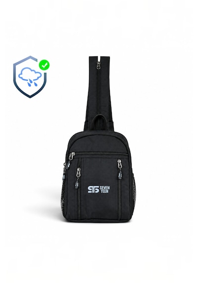 Seventeen 4902 Waterrsistant Siyah Body Bag Çapraz Çanta 341 Siyah