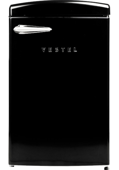 Vestel Retro SB14111 122 L Statik Buzdolabı Siyah